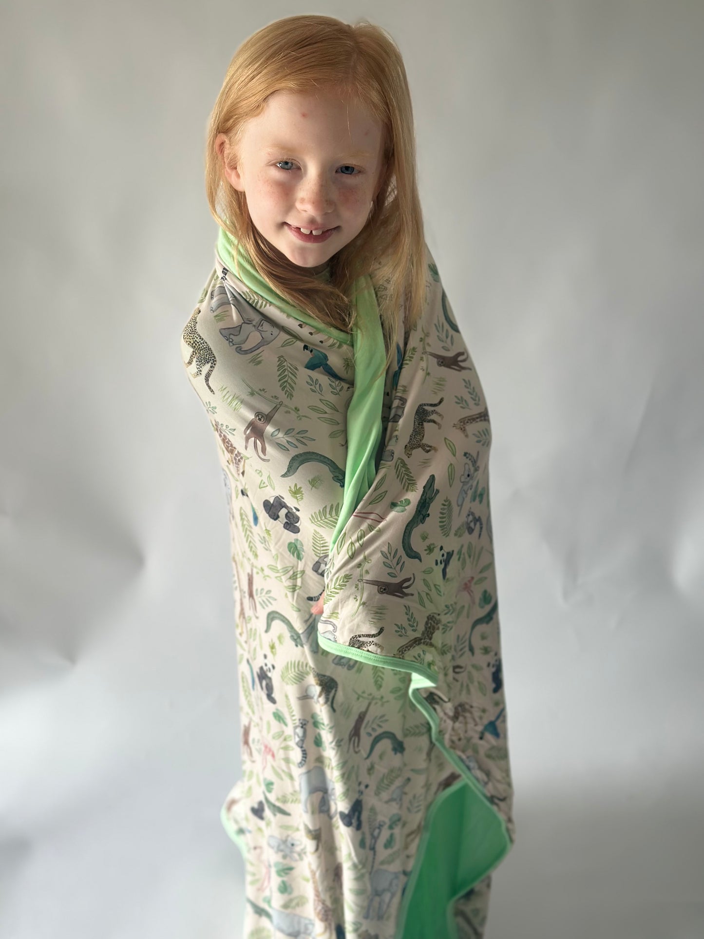 Wild Wonders 50x50 Bamboo Blanket