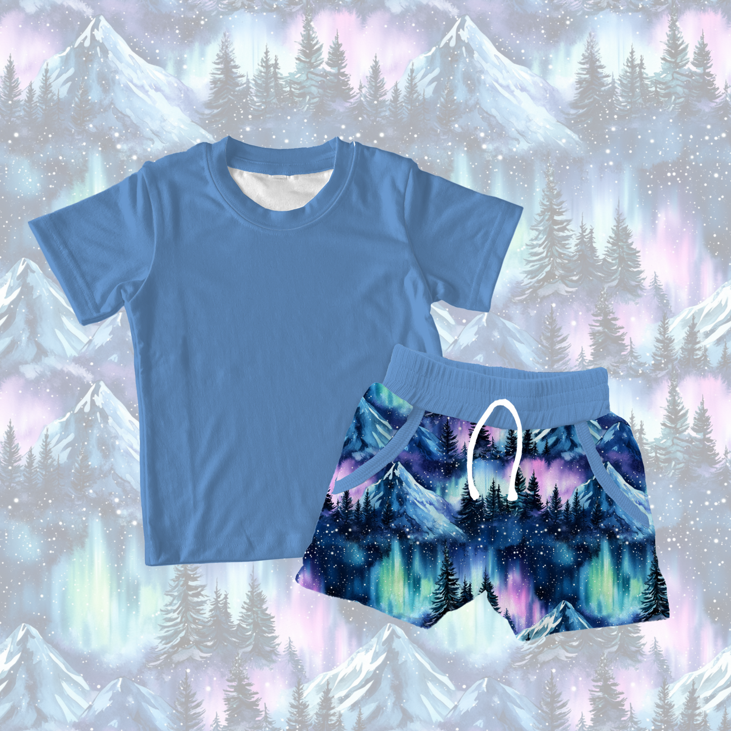 Presale| Northern Lights Daywear Short Set
