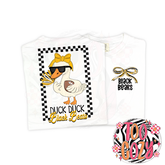 Cheer Ducks Adult School Spirit Shirts