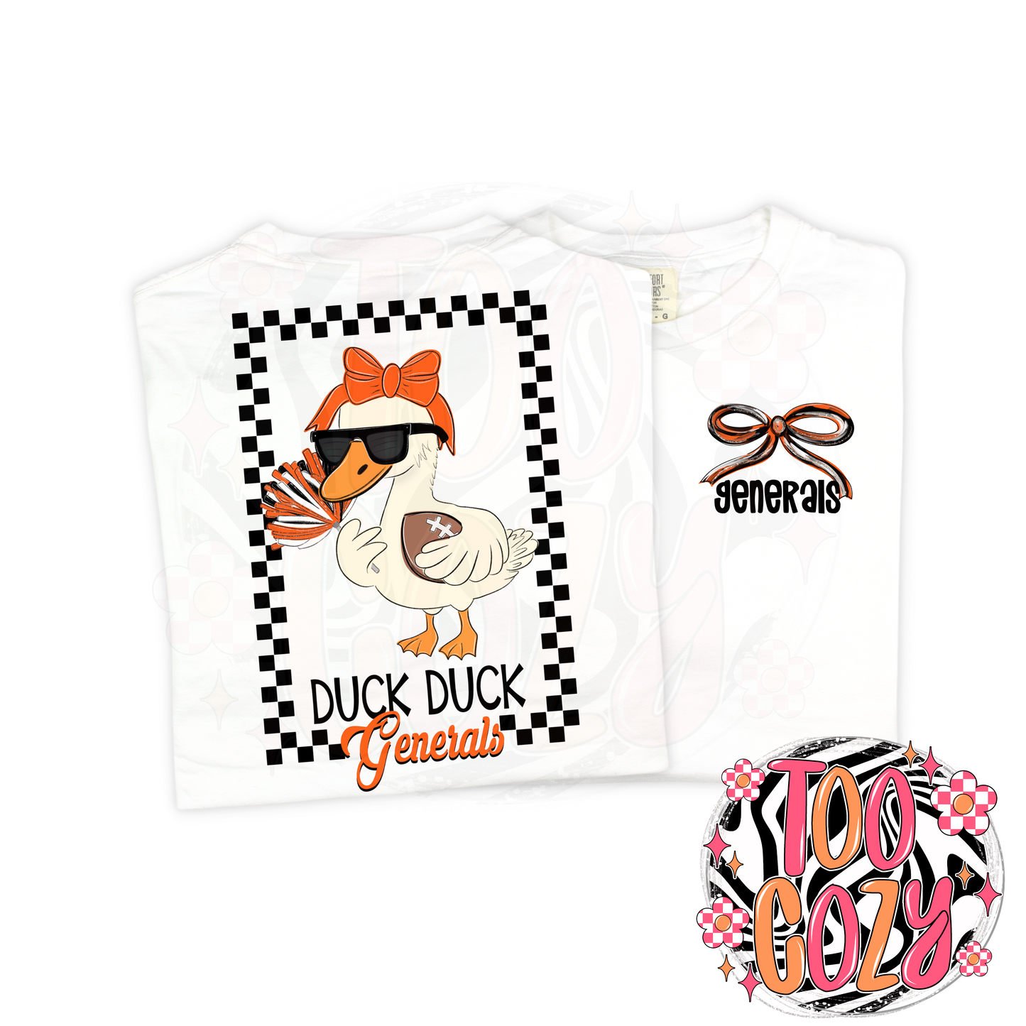 Cheer Ducks Kids School Spirit Shirts
