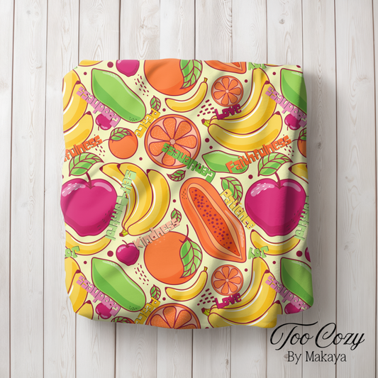 Fruit Of The Spirit Plush Blanket