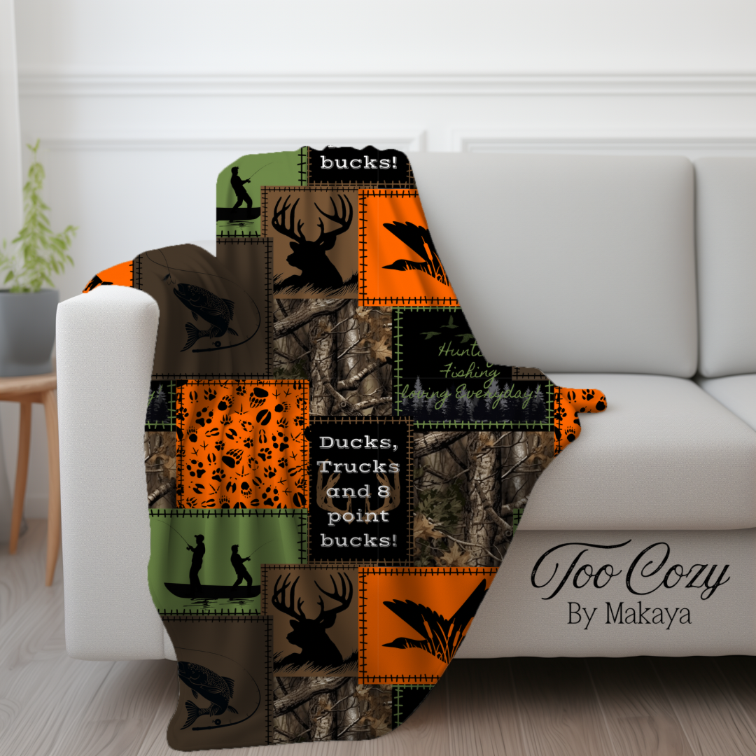 EXCLUSIVE| Huntin’ Partner Plush Blanket